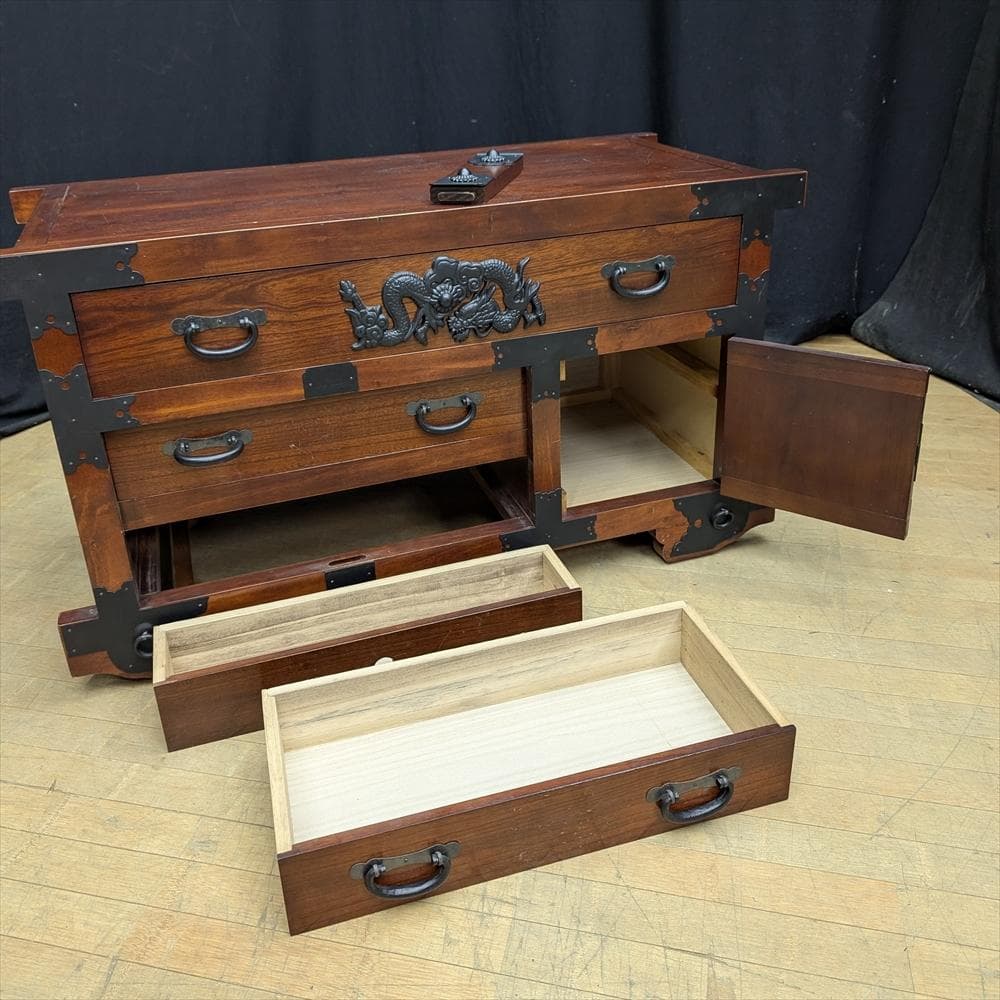 車箪笥　整理箪笥　時代家具　箪笥　タンス　たんす　引き出し　整理　収納　民芸