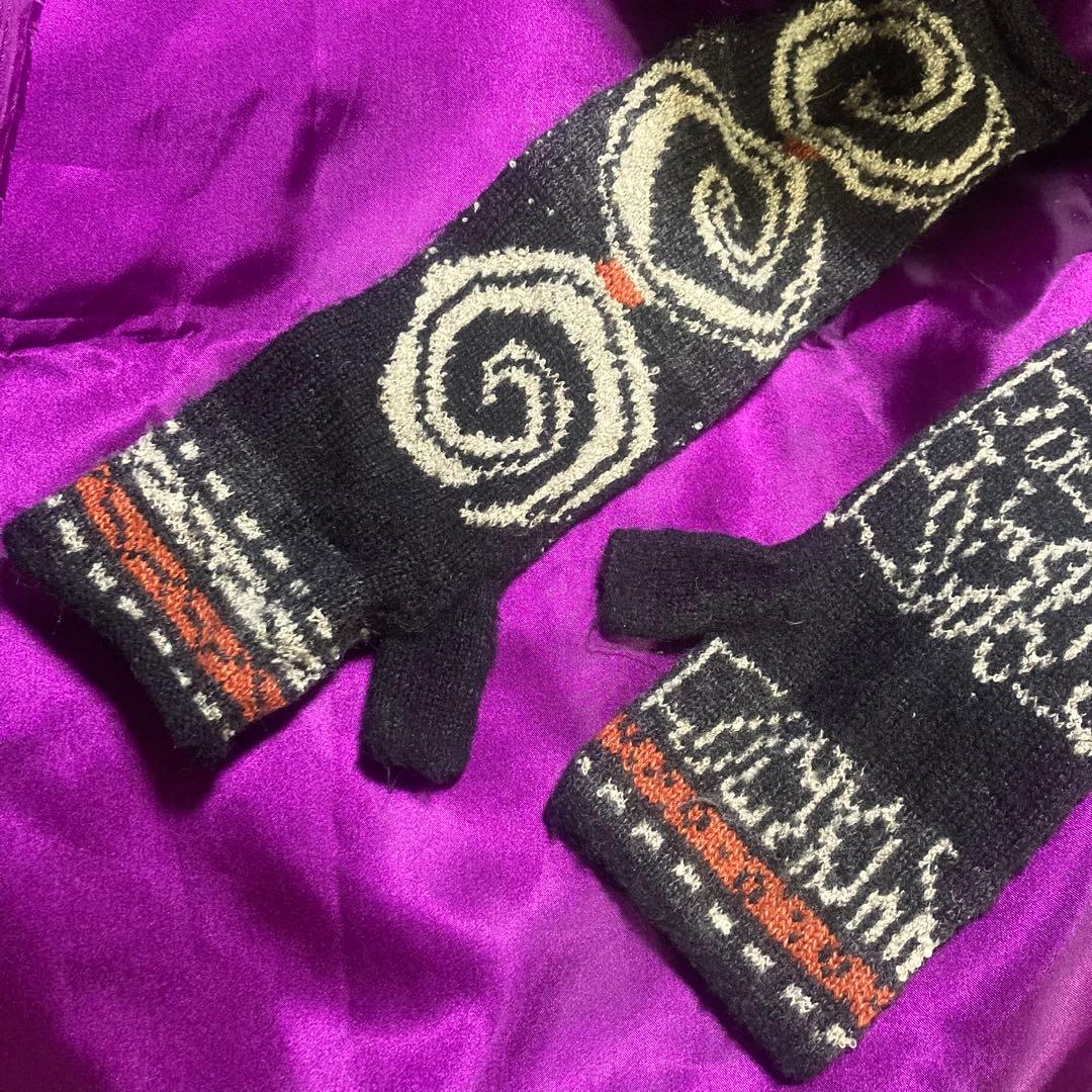 kapital 3way 手袋　アイヌ柄