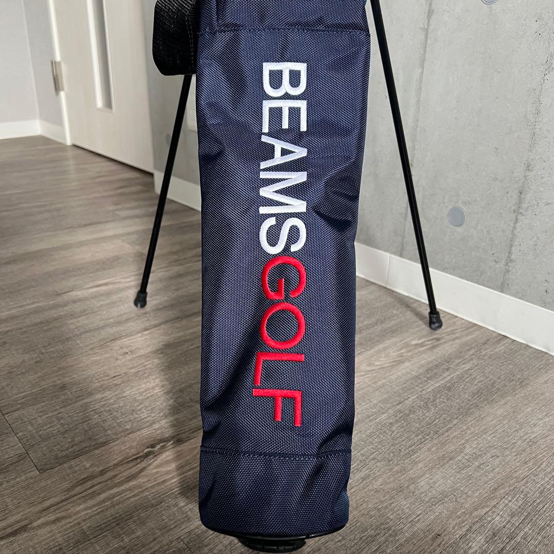 BEAMS GOLF セルフスタンド ゴルフケース ネイビー