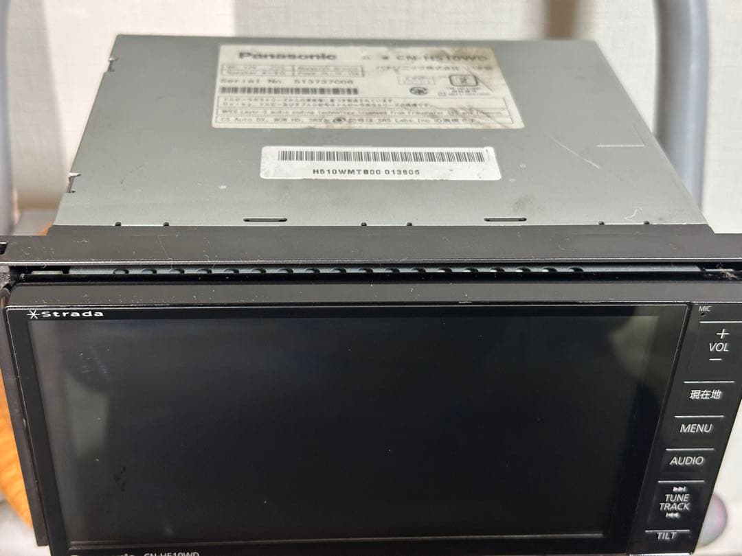 パナソニック CN-H510WD ストラーダ Bluetooth フルセグ ナビ