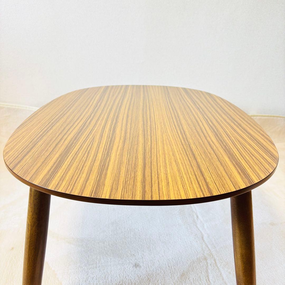 カリモク60+ ローテーブル 楕円 台 品番T36330 RW ウォールナット