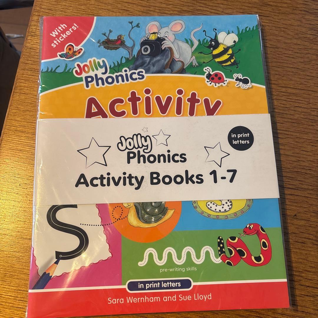 語学・辞書・学習参考書 Jolly Phonics Activity Books 1-7
