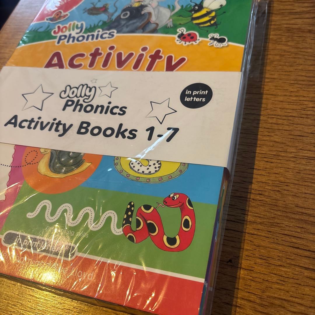 語学・辞書・学習参考書 Jolly Phonics Activity Books 1-7