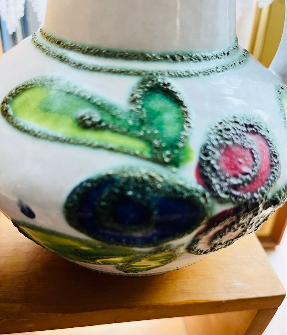 Fat Lava 東ドイツ　花瓶　ヴィンテージ　ファットラバ　現地で購入