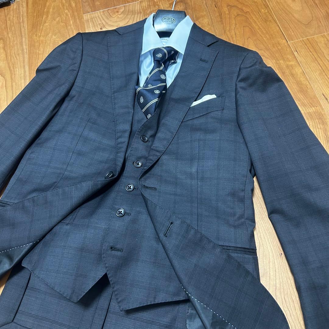 BEAMS HEART 3ピーススーツ サイズ44 セットアップ ビームス