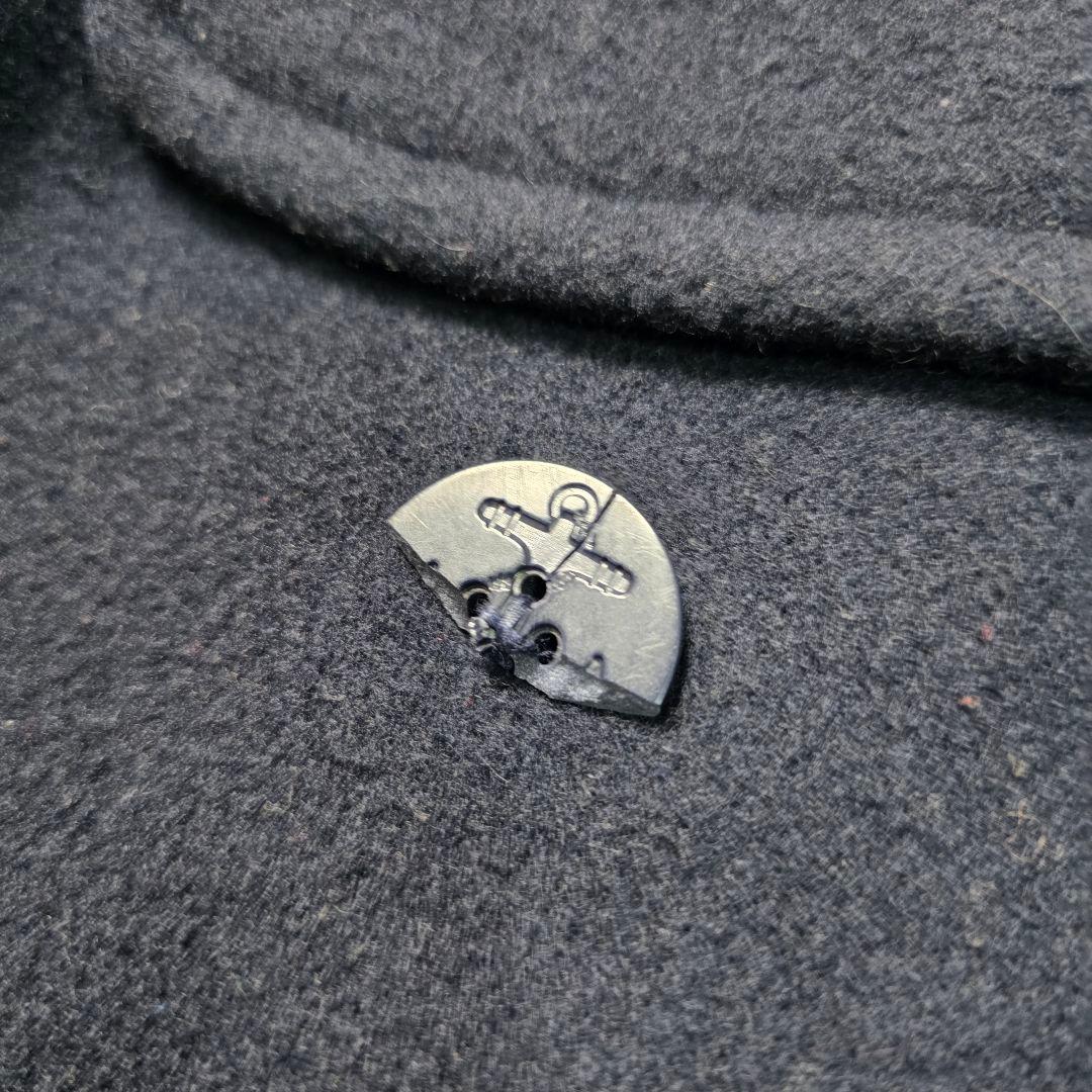 90s Eddie Bauer ウールPコート XL相当 ネイビー