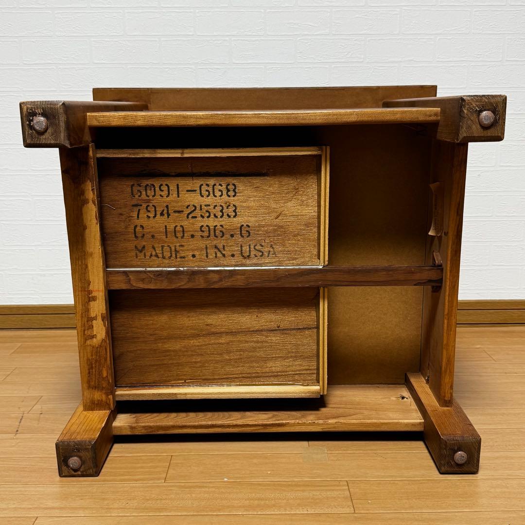 【貴重】BASSETT FURNITURE サイドテーブル ローテーブル USA