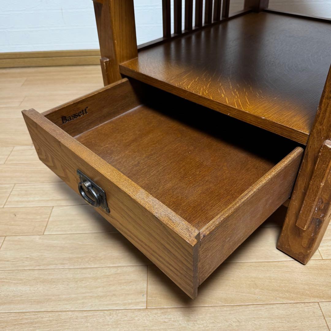 【貴重】BASSETT FURNITURE サイドテーブル ローテーブル USA
