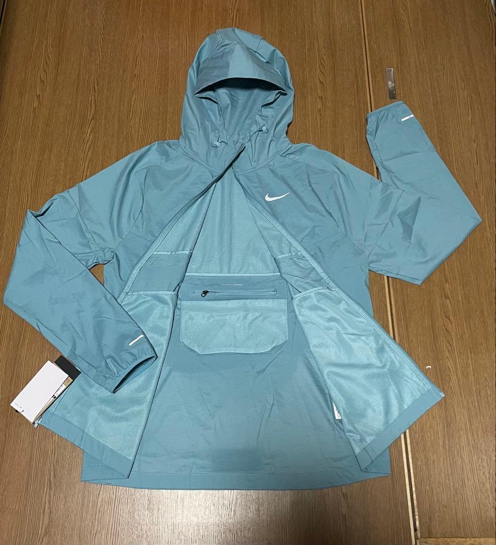 Nike ライトブルー ウィンドブレーカー　ショートパンツ　セットアップ上下