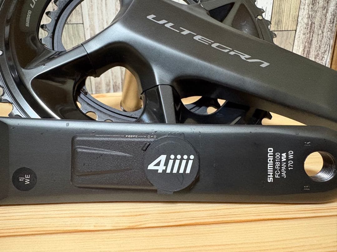 ★ULTEGRA 170㎜ クランクセット 4iiiiパワーメーター