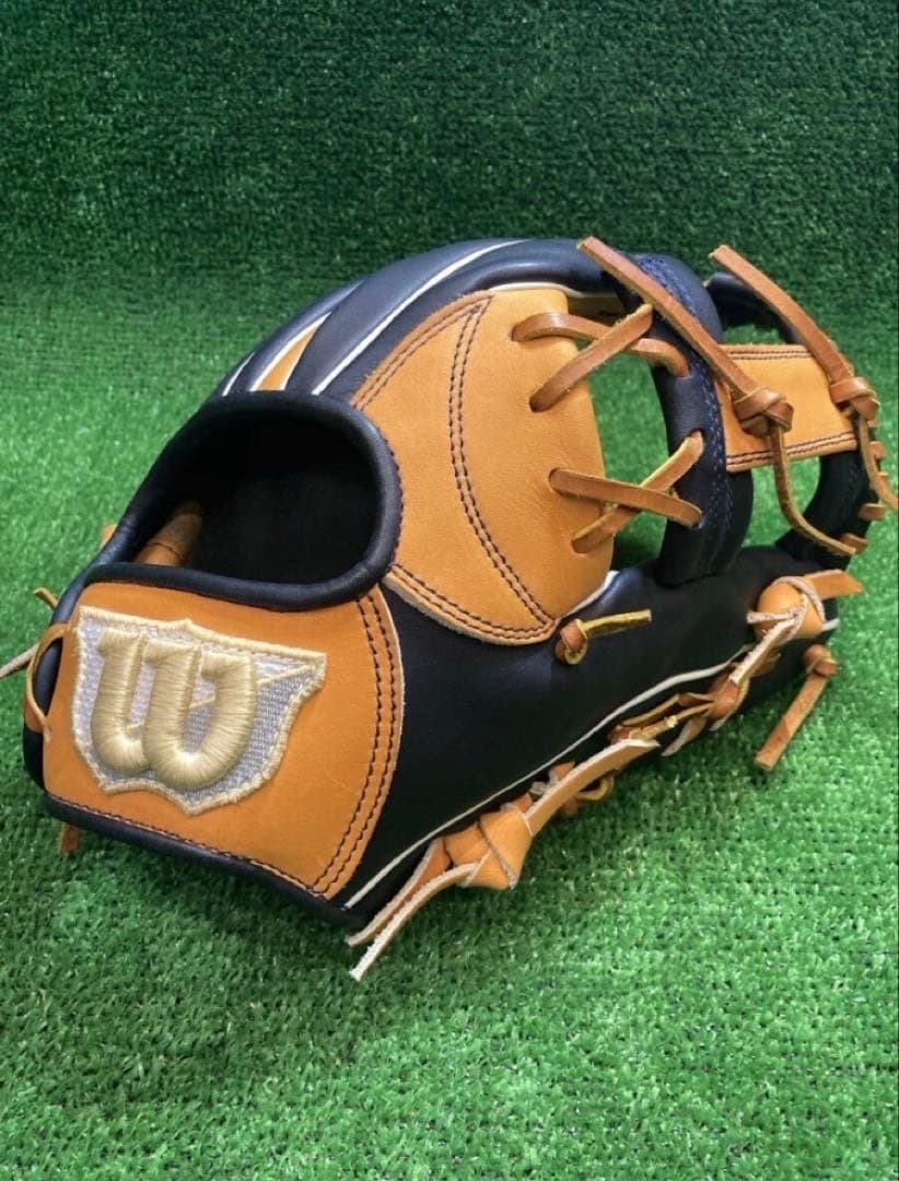 【美品】ウィルソン 一般軟式用 内野手用 グラブ RXL619L マルチカラー