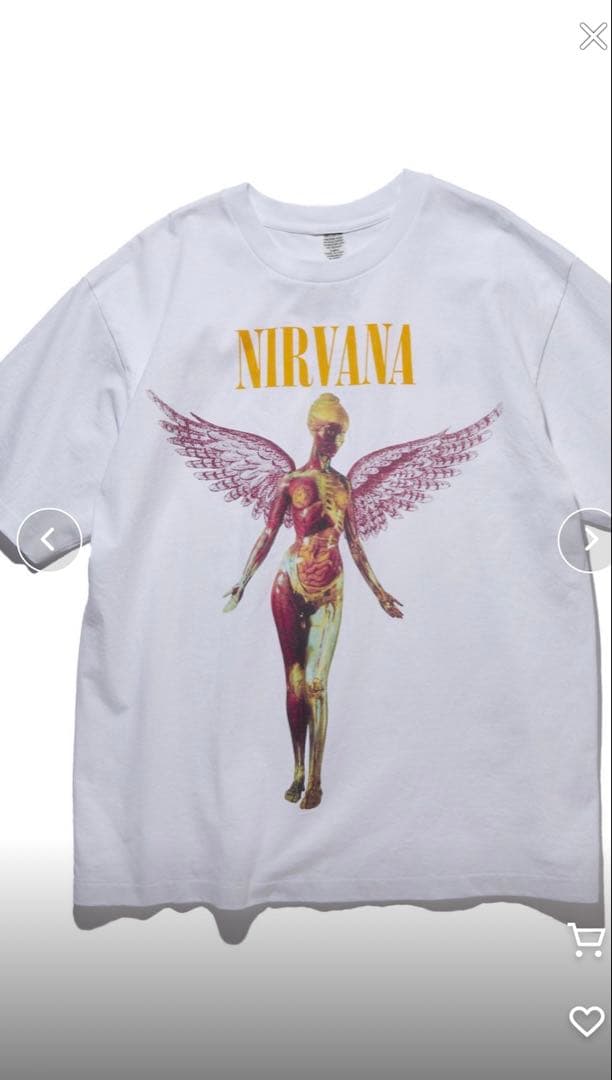 NIRVANA IN UTERO TEE FREAK’S STORE XL
