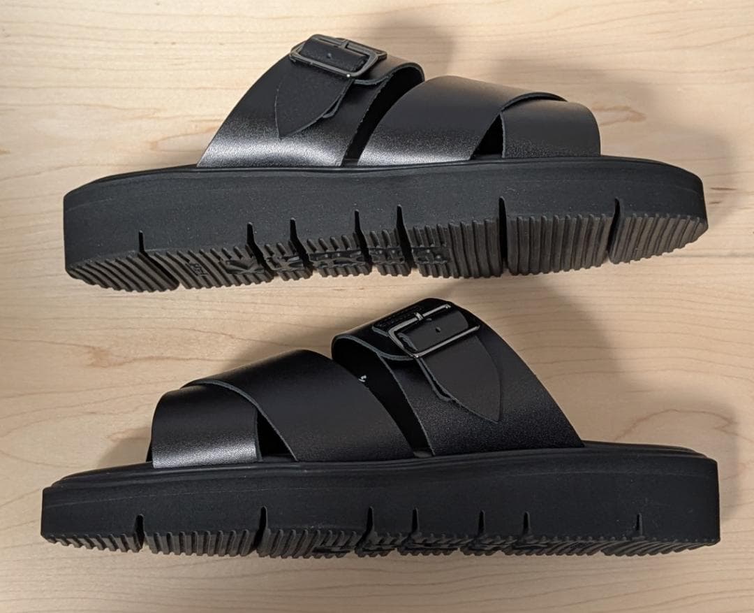 新品 foot the coacher CROSS BELT SANDALS