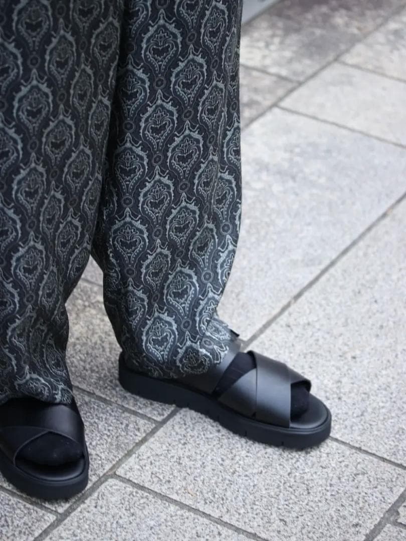 新品 foot the coacher CROSS BELT SANDALS