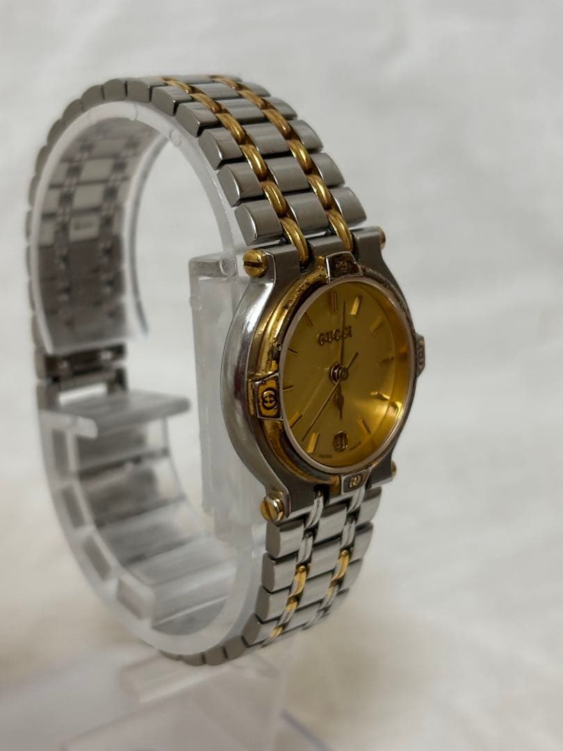 GUCCI 9000L グッチ 腕時計 レディース 新品電池交換済み　実働