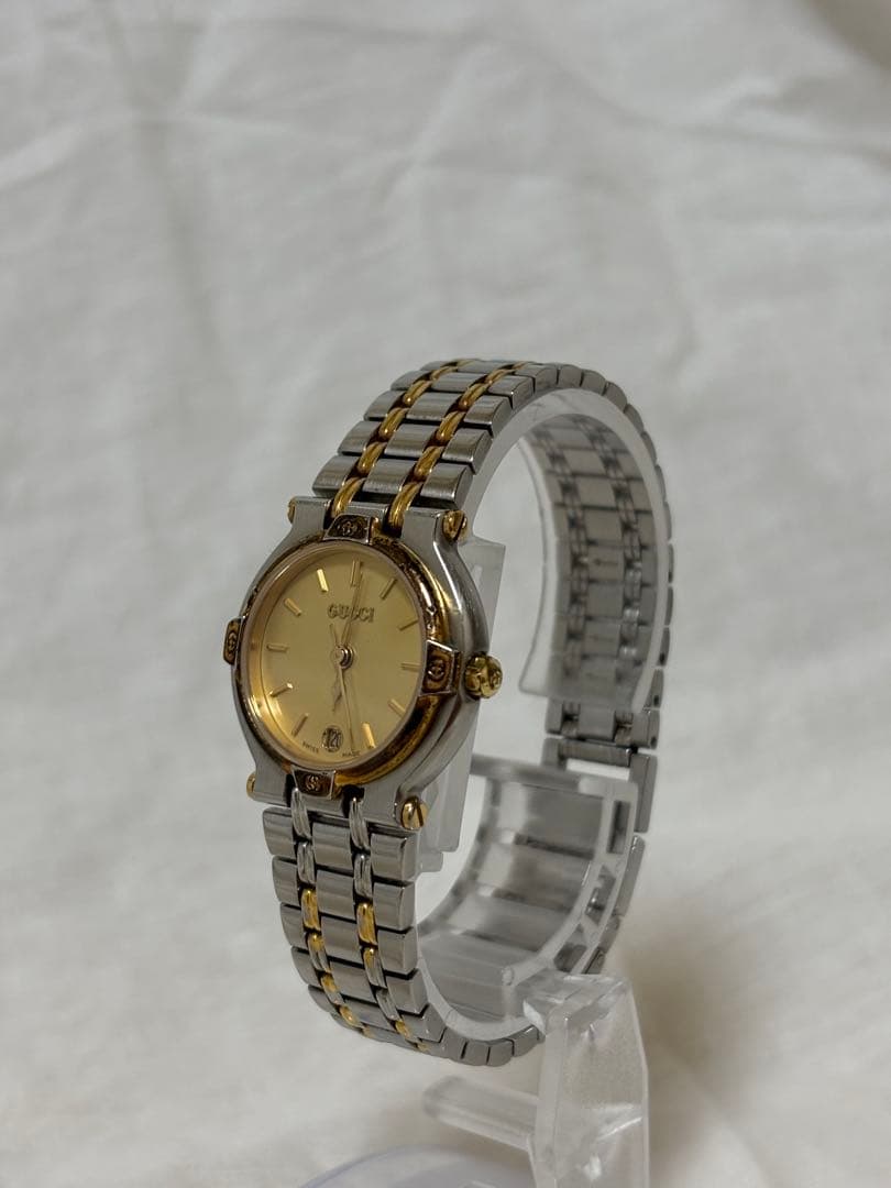 GUCCI 9000L グッチ 腕時計 レディース 新品電池交換済み　実働