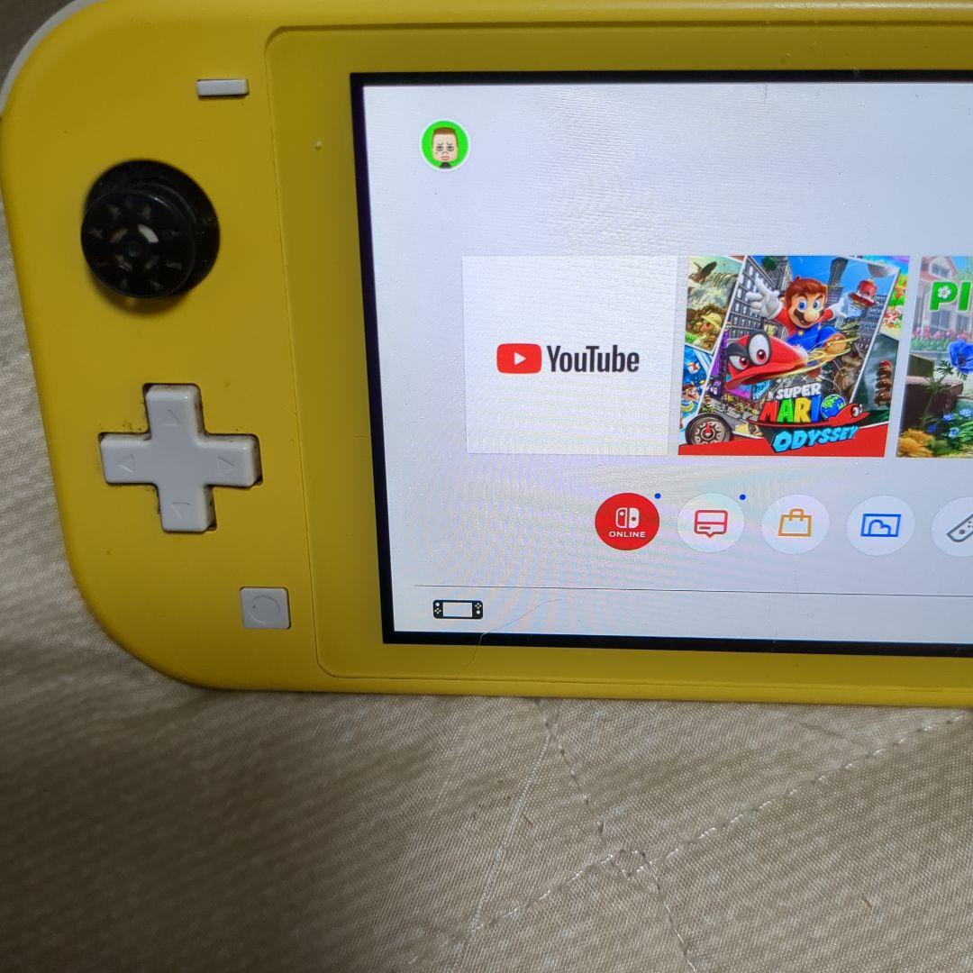 ジャンクNintendo Switch Lite イエロー 本体