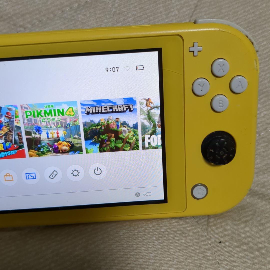 ジャンクNintendo Switch Lite イエロー 本体