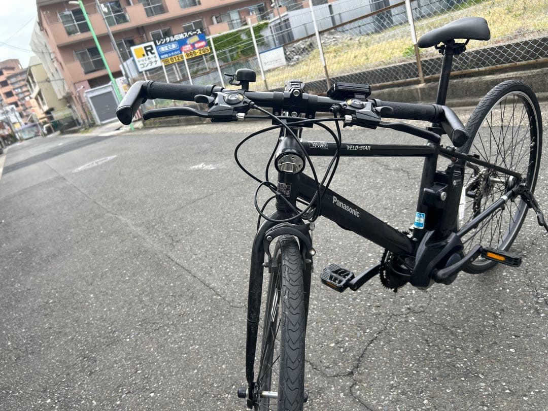 電動アシスト　クロスバイク　Panasonic ベロスター　velo-star
