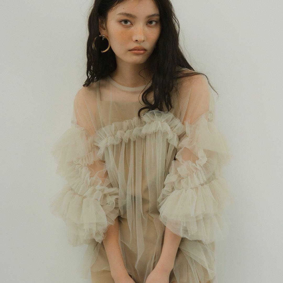 デコラティブチュールトップス アンドレスド