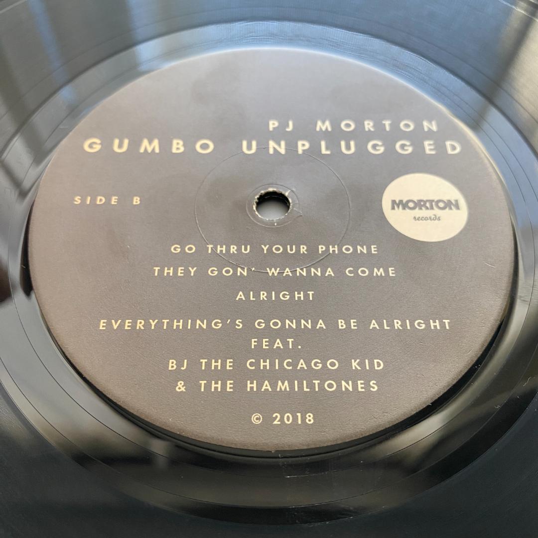 洋楽 LP PJ Morton Gumbo Unplugged
