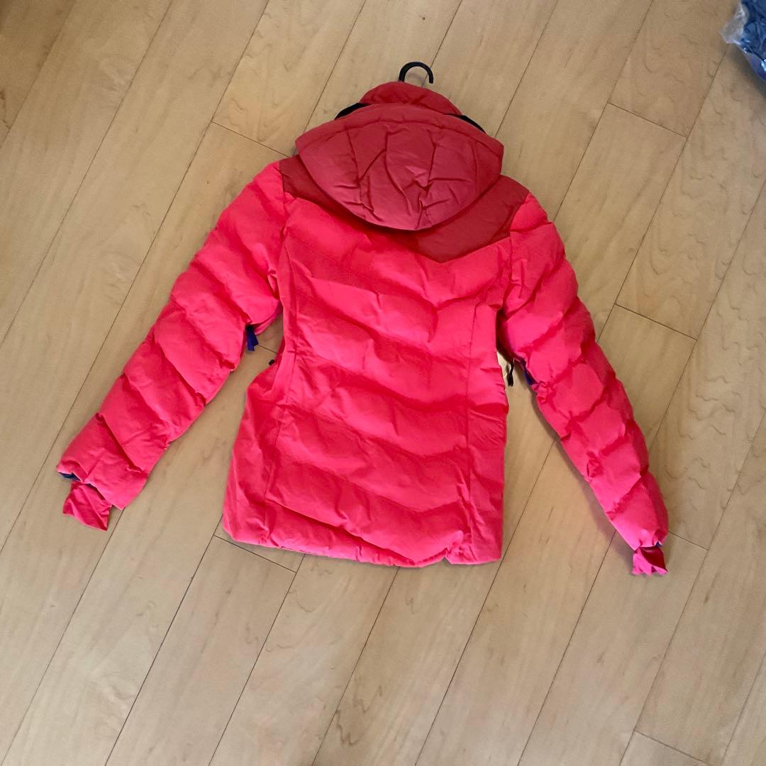 Millet フード付きダウンジャケット 赤色　日本サイズ　M