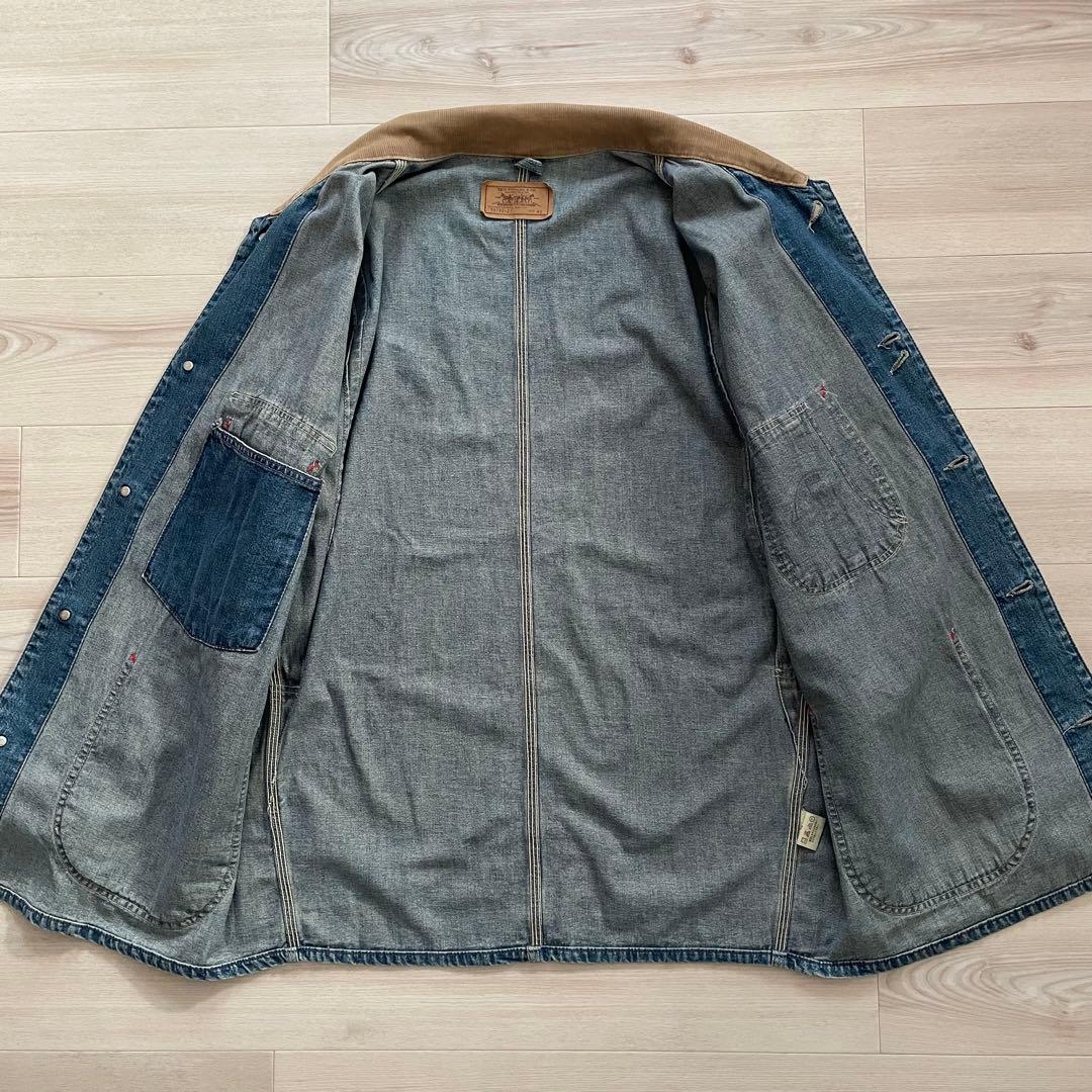 90s USA製 Levi’s 70742-21 デニムカバーオール サイズ40