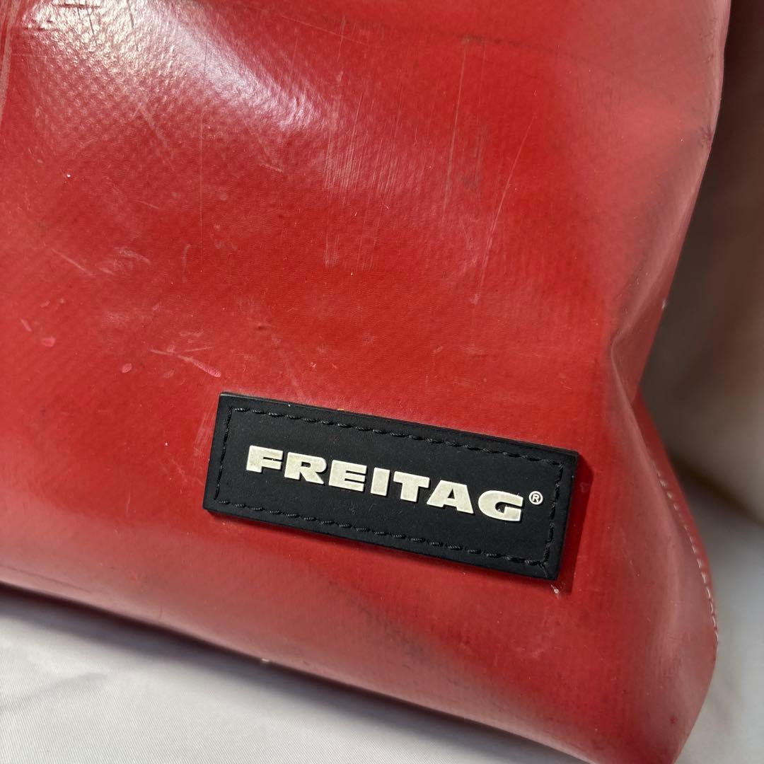 【希少】FREITAG F202 LELAND 2WAYトートバッグ レッド