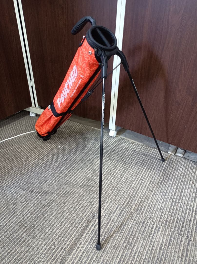 F1892 【美品】サイコバニー　セルフスタンドゴルフケース PSYCHED