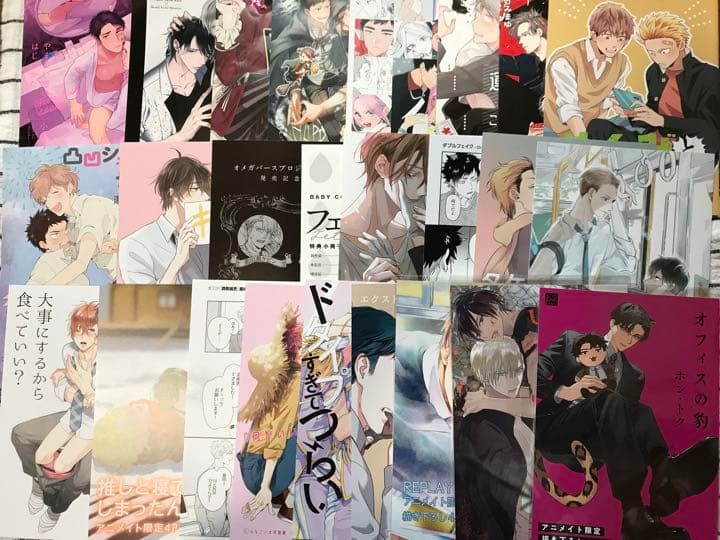 BL 特典　アニメイト他　リーフレット/小冊子