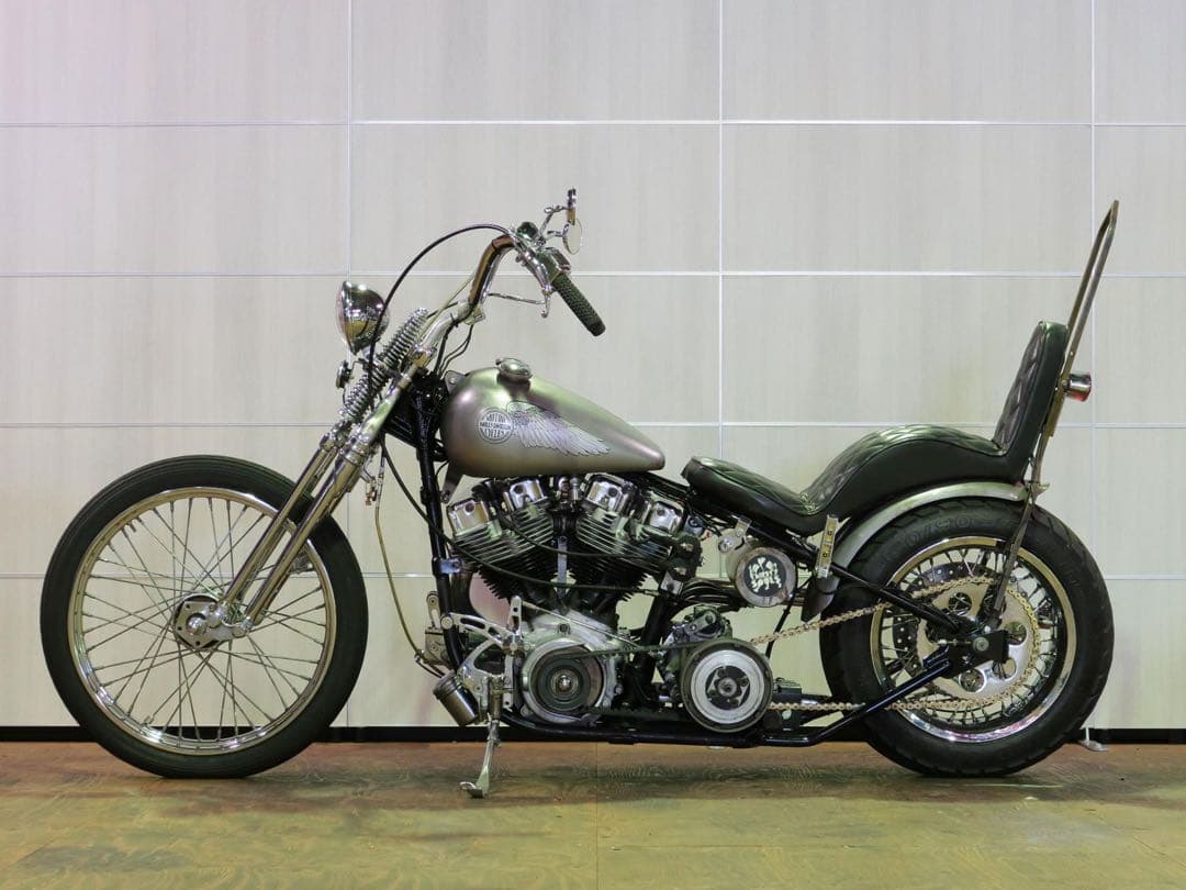 ビンテージ ショベル リア ディスクブレーキ クラッチ ブレーキペダル ホイール