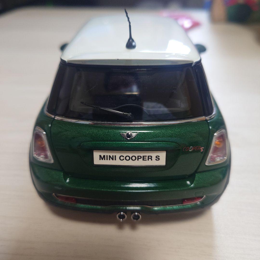 京商 1/18 MINI COOPER S ミニクーパー グリーン ダイキャスト