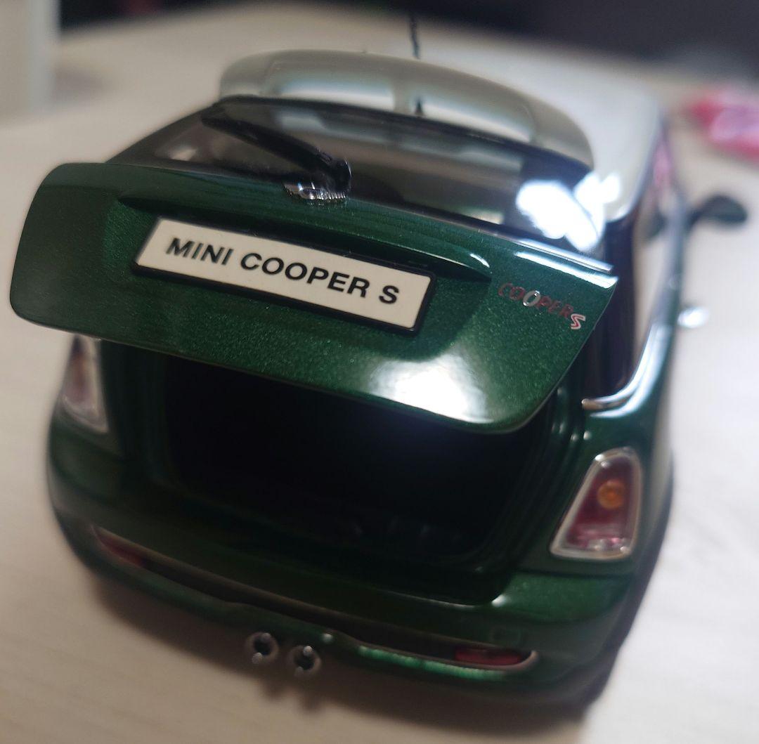 京商 1/18 MINI COOPER S ミニクーパー グリーン ダイキャスト