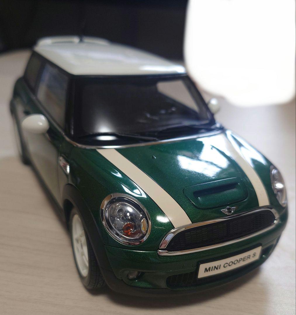京商 1/18 MINI COOPER S ミニクーパー グリーン ダイキャスト