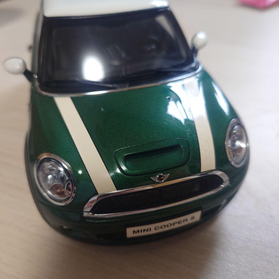 京商 1/18 MINI COOPER S ミニクーパー グリーン ダイキャスト