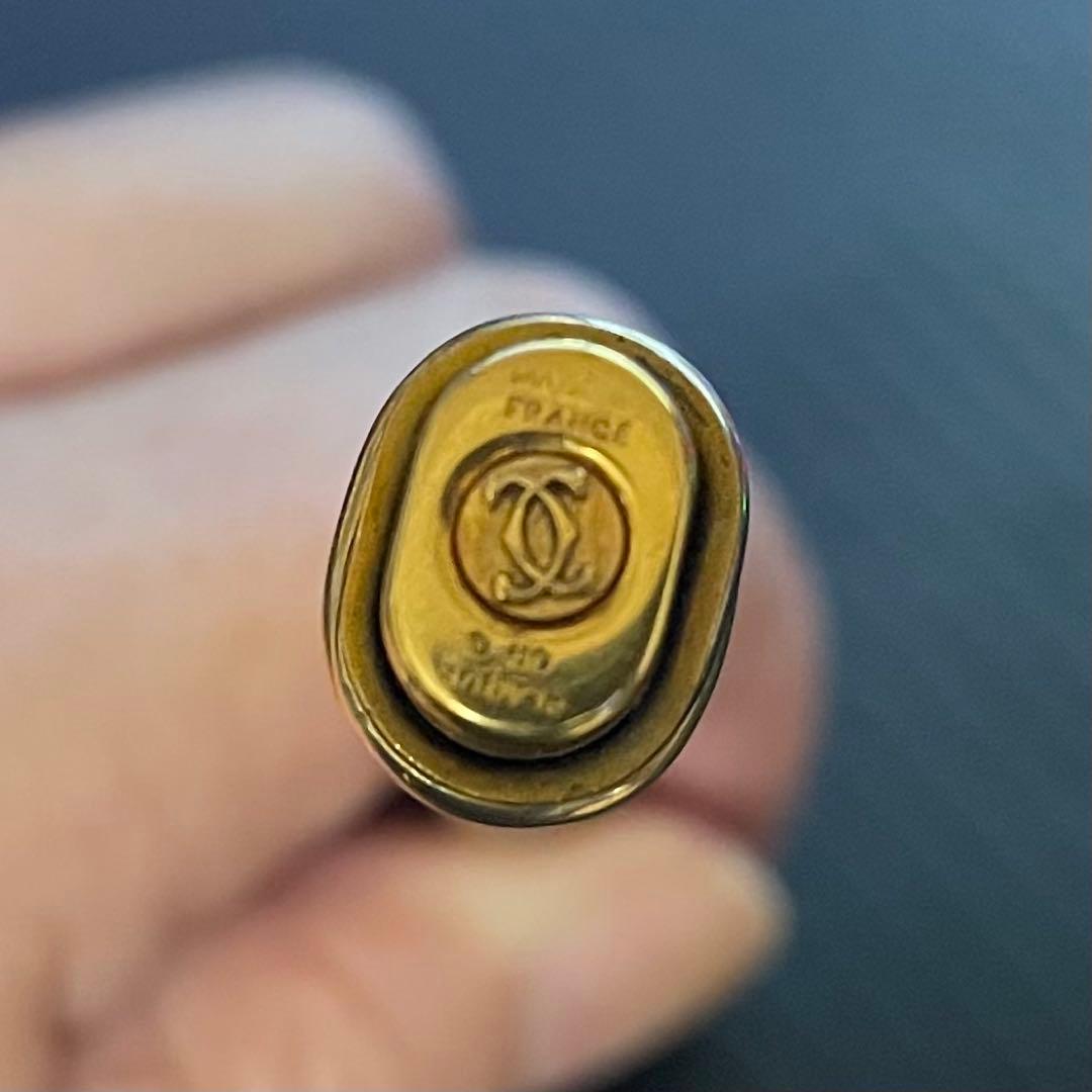 must de Cartier ゴールドボールペン