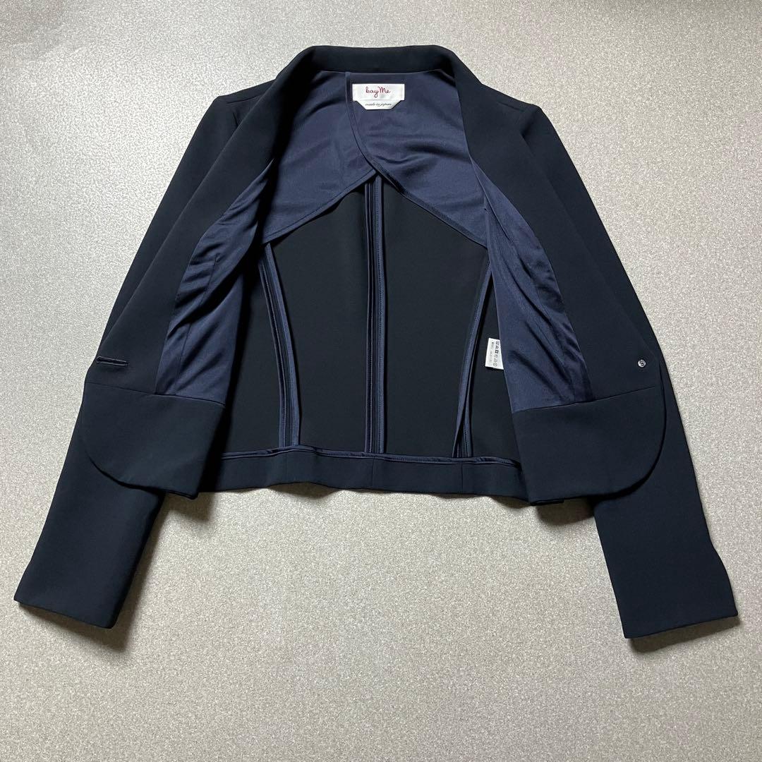 【極美品✨洗える】kay me テーラードジャケット ストレッチ1B ケイミー