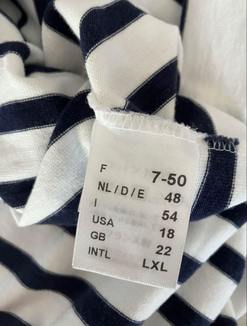 ナヴァル・長袖 NEIGE/MARINE