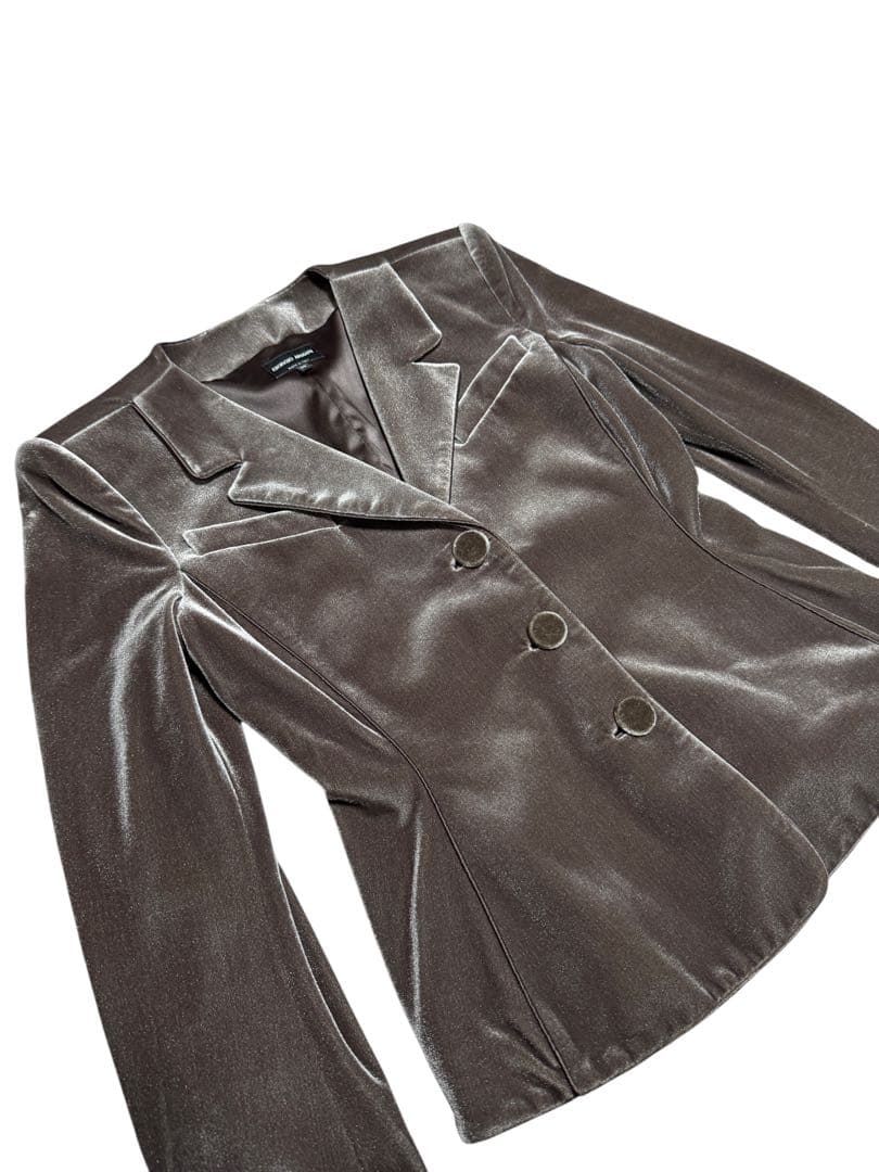 archive GIORGIO ARMANI ベロアジャケット