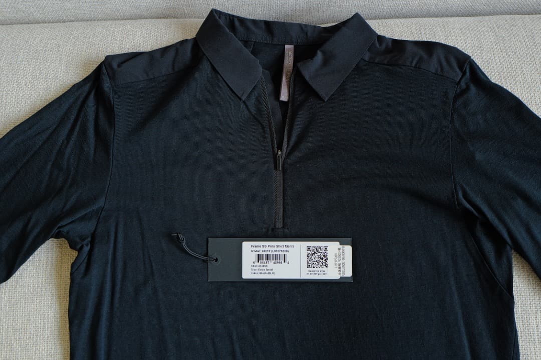 トップス Veilance Frame SS Polo shirt XS black