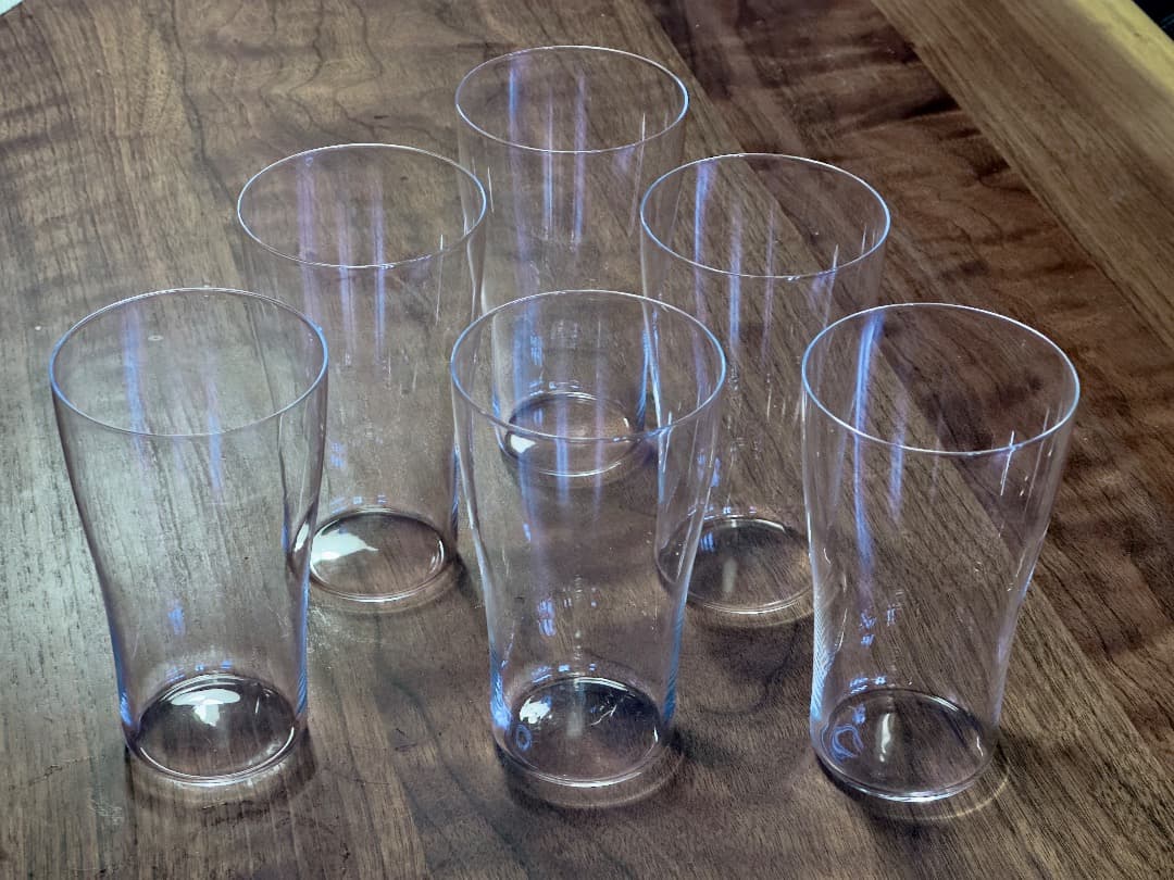 Ripple - グラス \"beer\"　新品未使用　６個セット