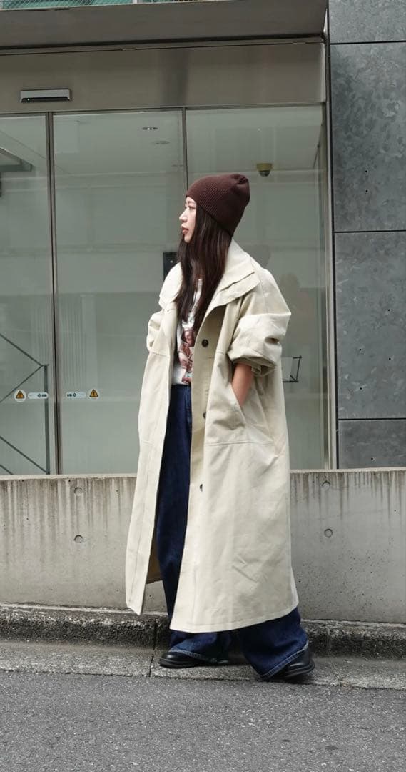 TEEN BOOPオーバーロングトレンチコート