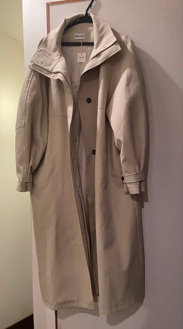 TEEN BOOPオーバーロングトレンチコート