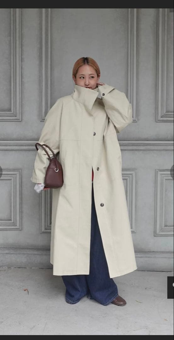 TEEN BOOPオーバーロングトレンチコート