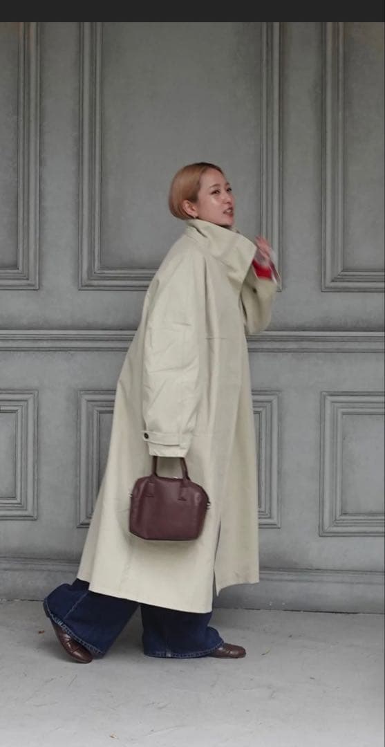 TEEN BOOPオーバーロングトレンチコート