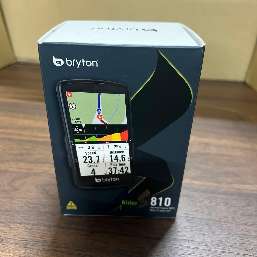 新品未開封　ブライトン Rider S810T GPS サイクルコンピューター