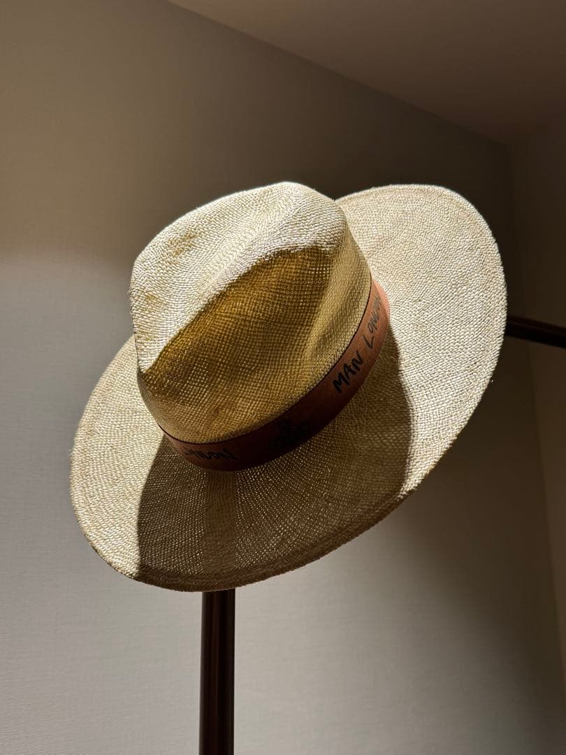 【希少品】 vivienne westwood ストローハット新品未使用タグ付き