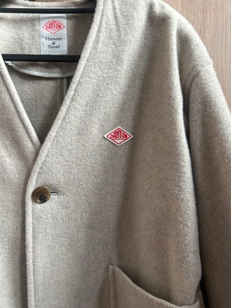 DANTON/ダントン　ウールVネックジャケット