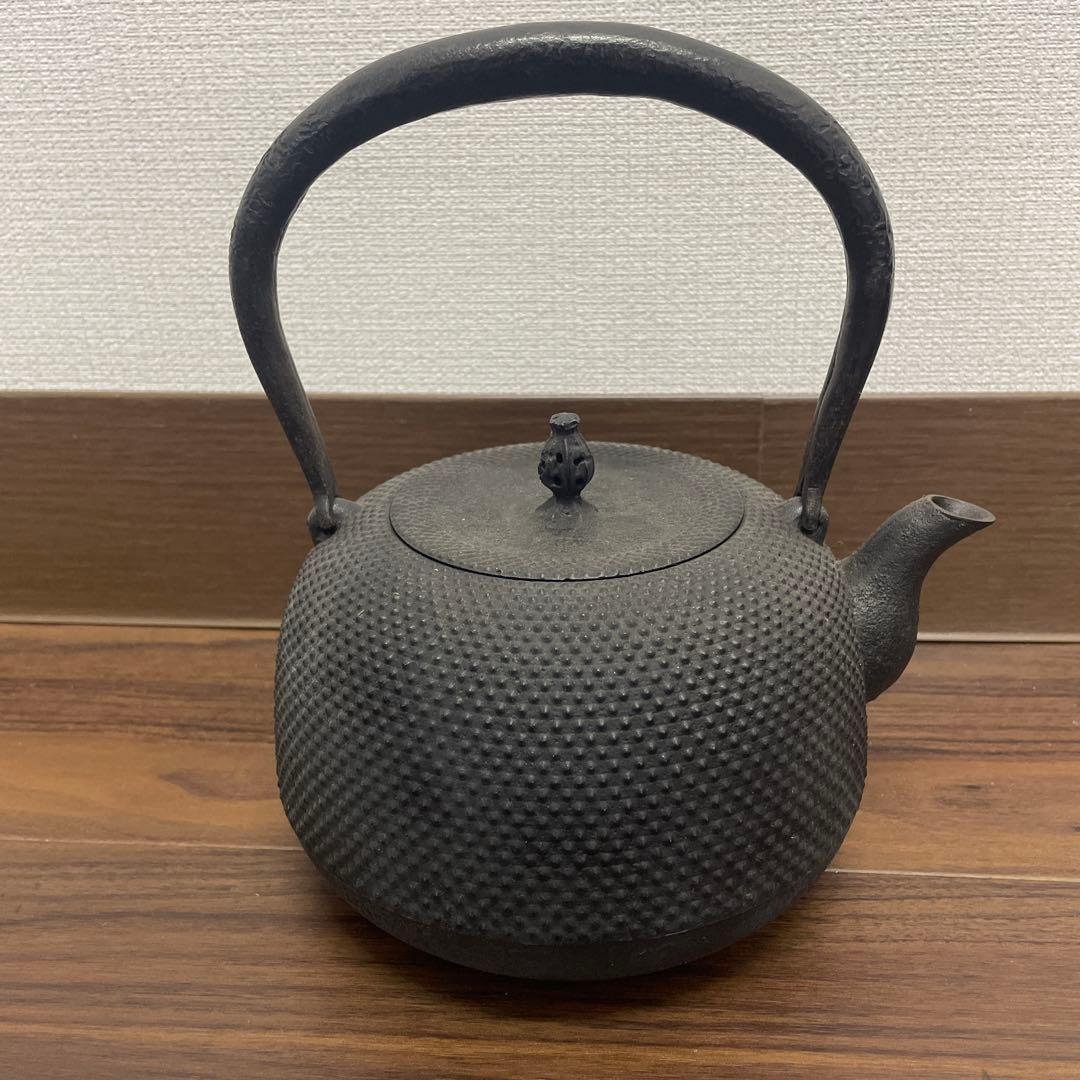 新品　伝統工芸士 及川 光正(齋峰) 南部鉄器　森栄堂　鉄瓶