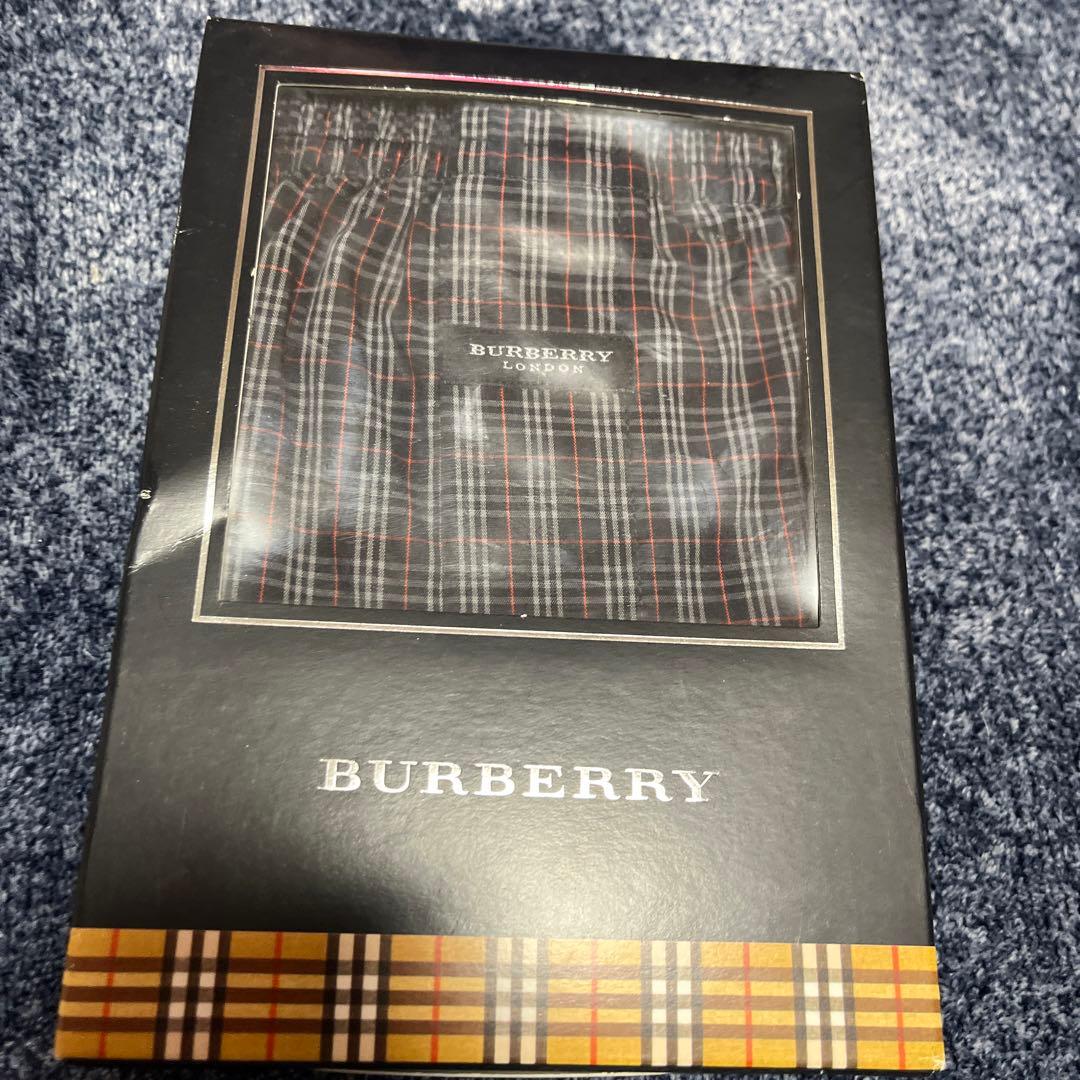 ｇｏｒｕさま専用新品 BURBERRY チェック柄 トランクス LL 2枚